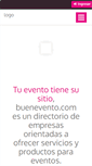 Mobile Screenshot of buenevento.com